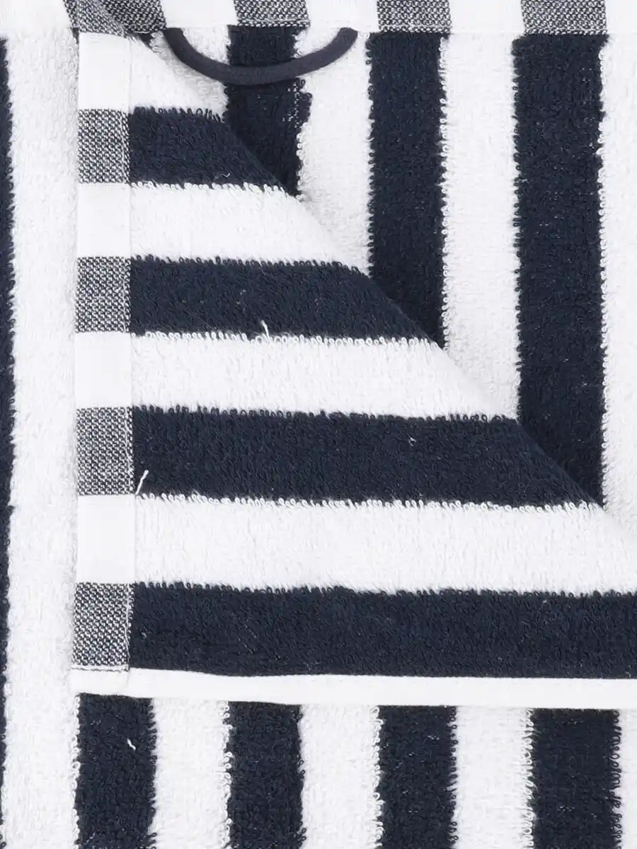 Bild 2 von Gästetuch mit Streifen, 30x50cm Blau