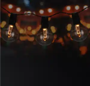 Solar-Lichterkette »Grau«