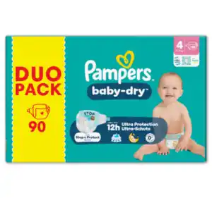 PAMPERS Baby-Dry Duo Pack*