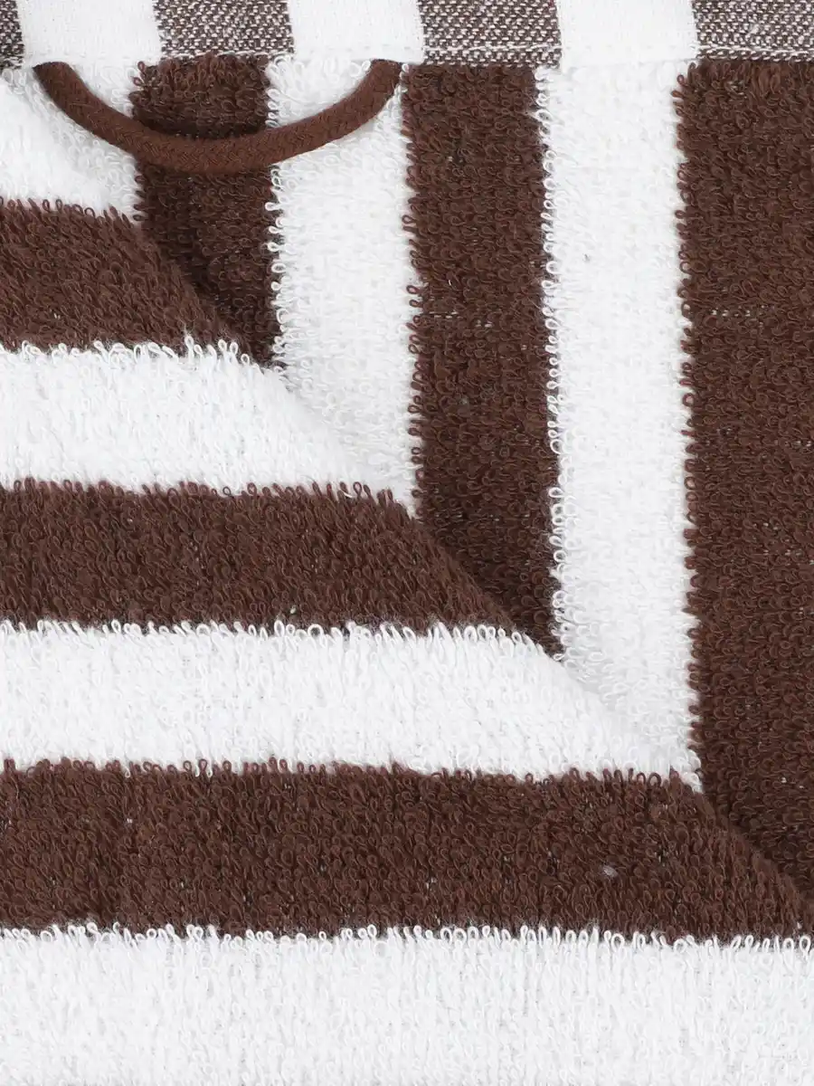 Bild 2 von Gesichtshandtuch aus Baumwolle 30x30cm Braun