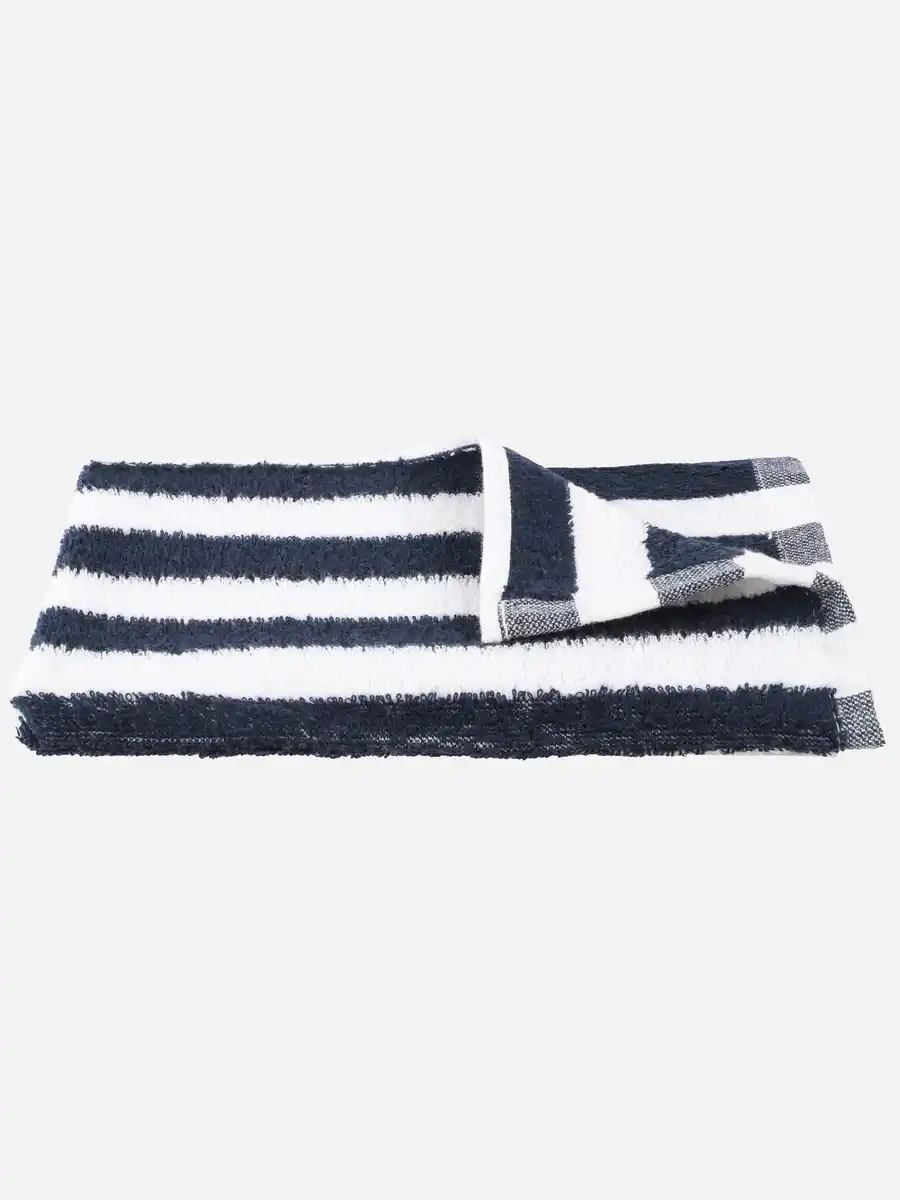 Bild 1 von Gästetuch mit Streifen, 30x50cm Blau