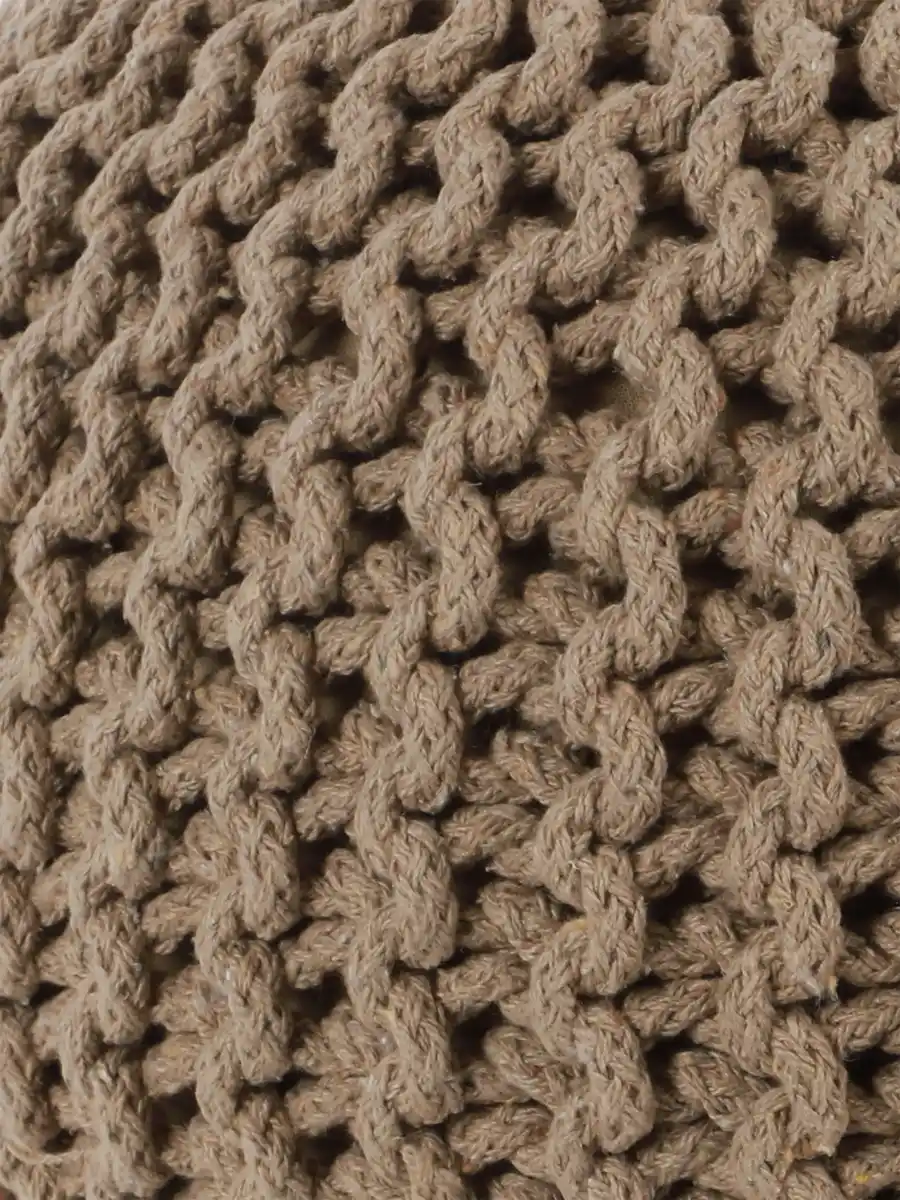 Bild 3 von Pouf Sitzkissen, 50x50cm Beige