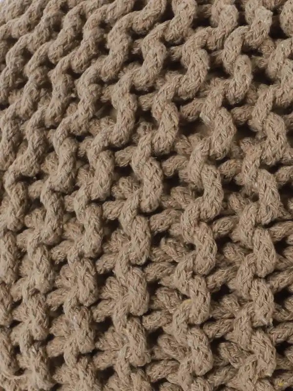 Bild 3 von Pouf Sitzkissen, 50x50cm Beige