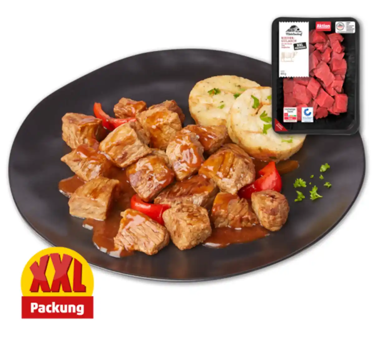 Bild 1 von MÜHLENHOF Frisches Rinder-Gulasch*