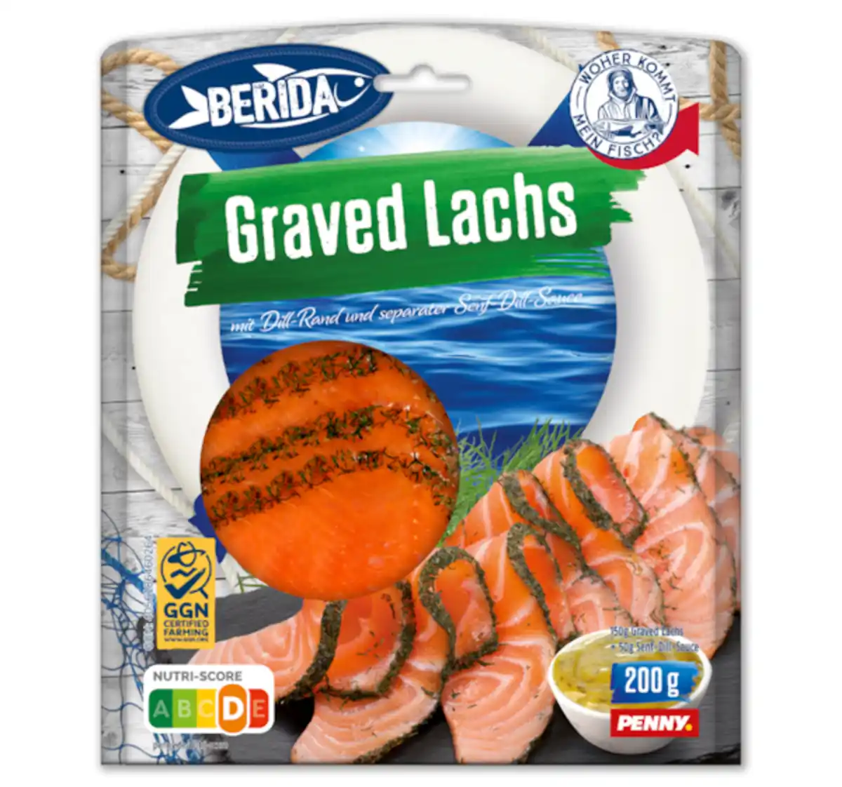 Bild 1 von BERIDA Graved Lachs*