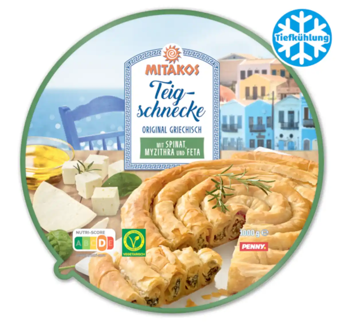 Bild 1 von MITAKOS Blätterteigschnecke*