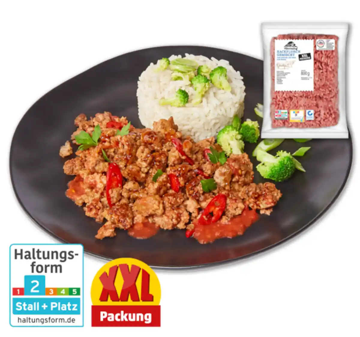 Bild 1 von MÜHLENHOF Frisches Hackfleisch, gemischt