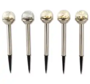 HOME IDEAS Seasons Solarstecker CRACKLED GLASS*