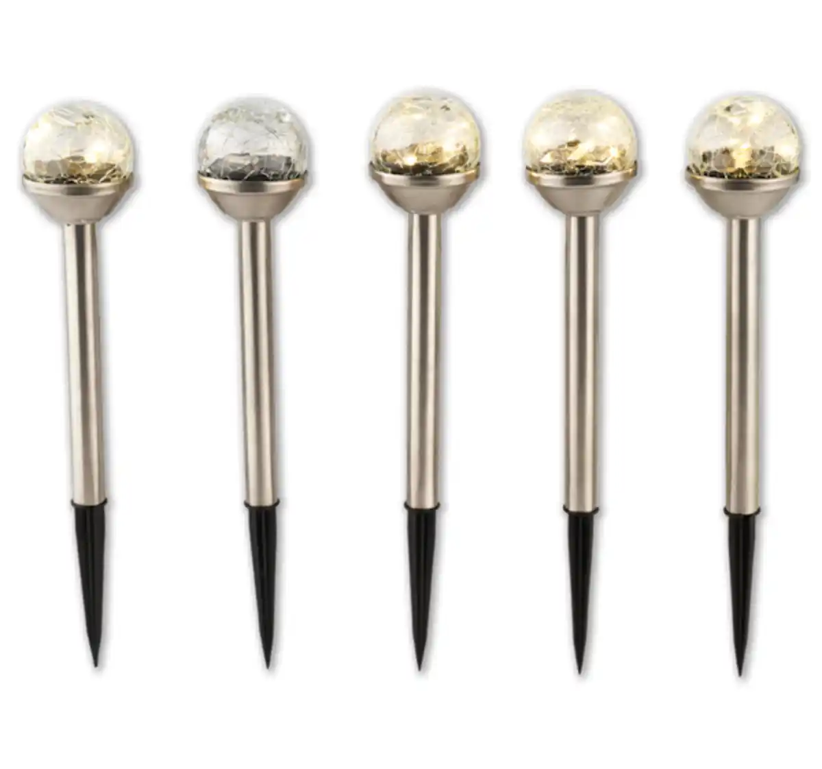 Bild 1 von HOME IDEAS Seasons Solarstecker CRACKLED GLASS*