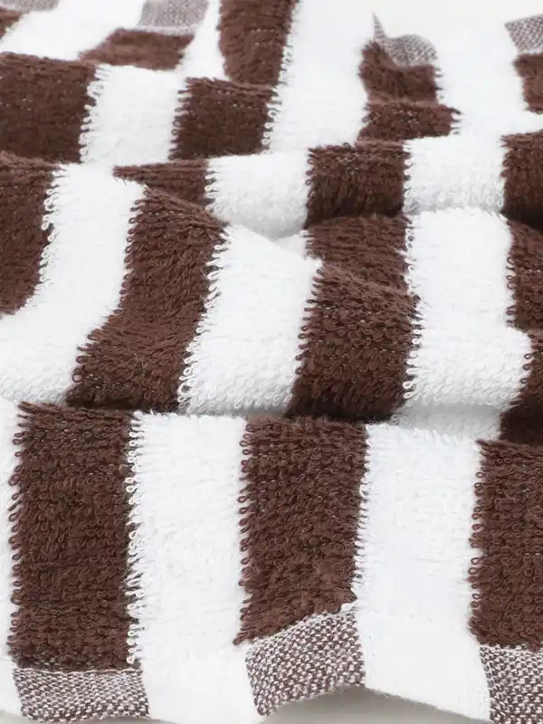 Bild 3 von Gesichtshandtuch aus Baumwolle 30x30cm Braun