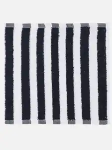 Gesichtshandtuch aus Baumwolle 30x30cm Blau