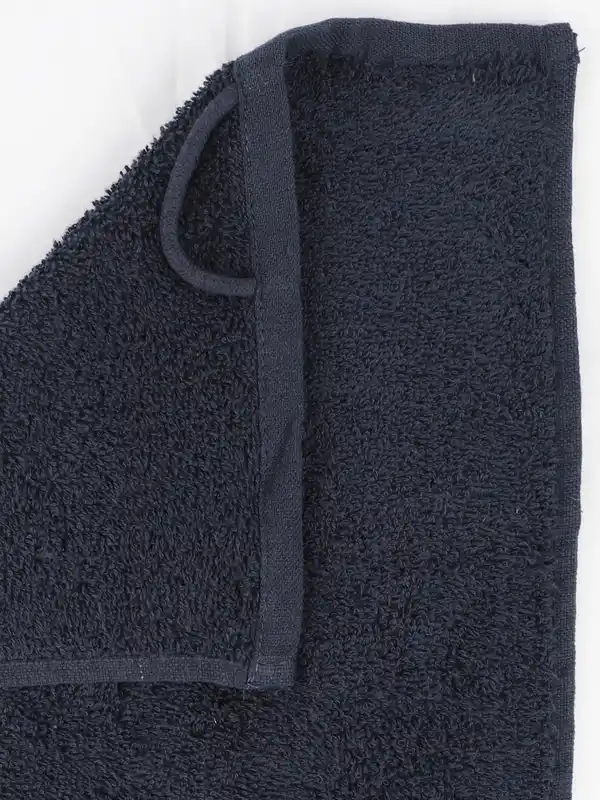 Bild 2 von Gesichtshandtuch aus Baumwolle 30x30cm Blau