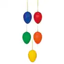 Bild 1 von Ostereier Anhänger Set 15-tlg. Kunststoff bunt 4 cm