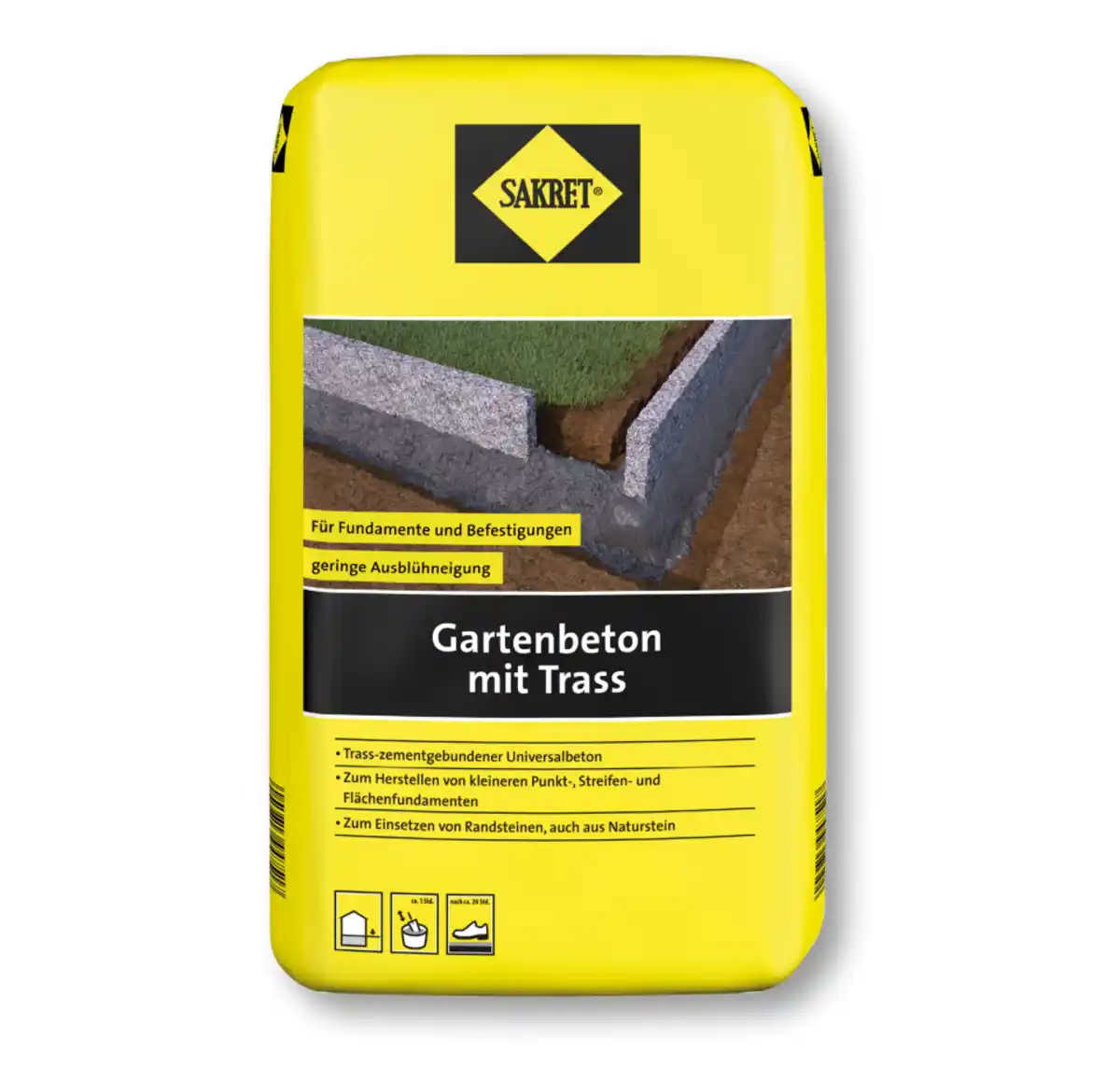 Bild 1 von Gartenbeton mit Trass