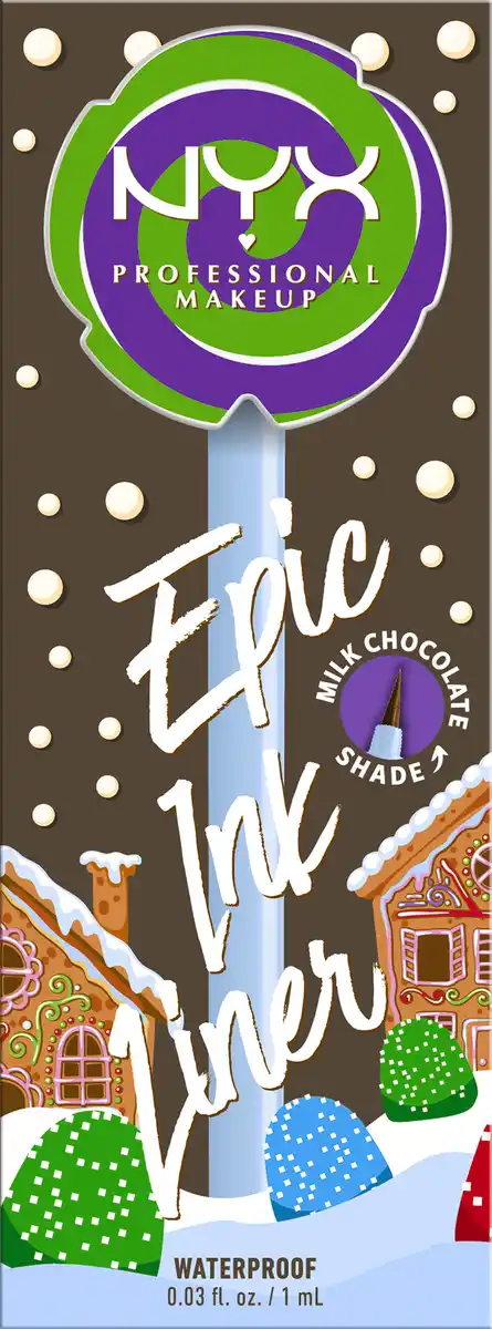 Bild 1 von NYX Professional MakeUp Holiday 2025 Epic Ink Lollipop Liner - Milk Chocolate, 1 ml