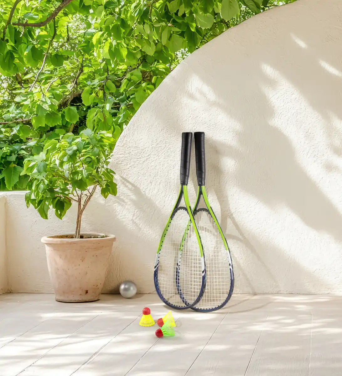 Bild 2 von IDEENWELT Turbo Badminton Set