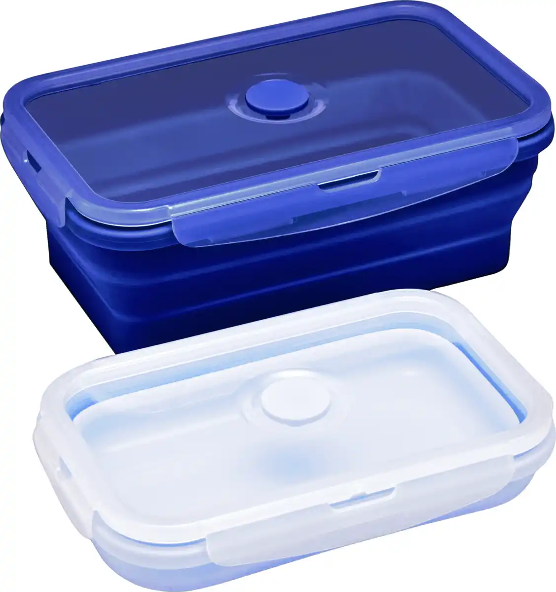 Bild 1 von IDEENWELT 2er-Set Faltbare Dosen 800 + 1.200 ml