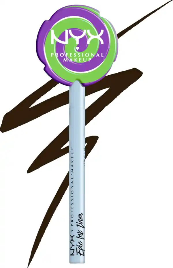 Bild 4 von NYX Professional MakeUp Holiday 2025 Epic Ink Lollipop Liner - Milk Chocolate, 1 ml