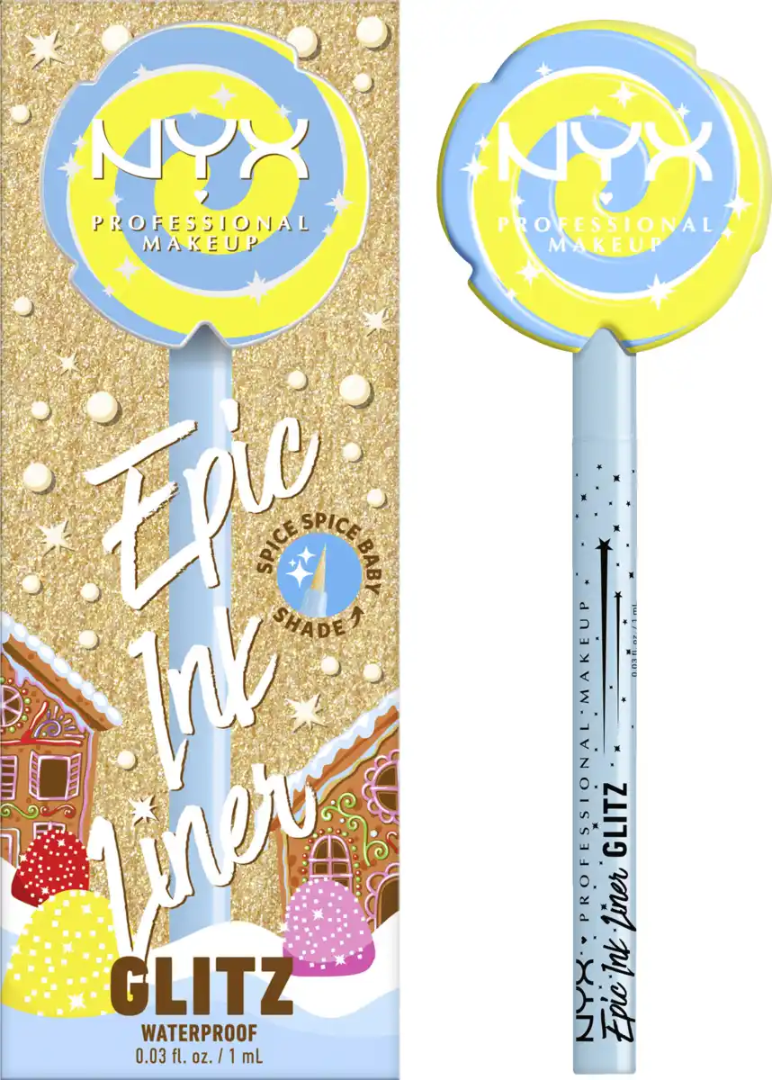 Bild 3 von NYX Professional MakeUp Holiday 2025 Epic Ink Lollipop Liner - Spice Spice Baby, 1 ml