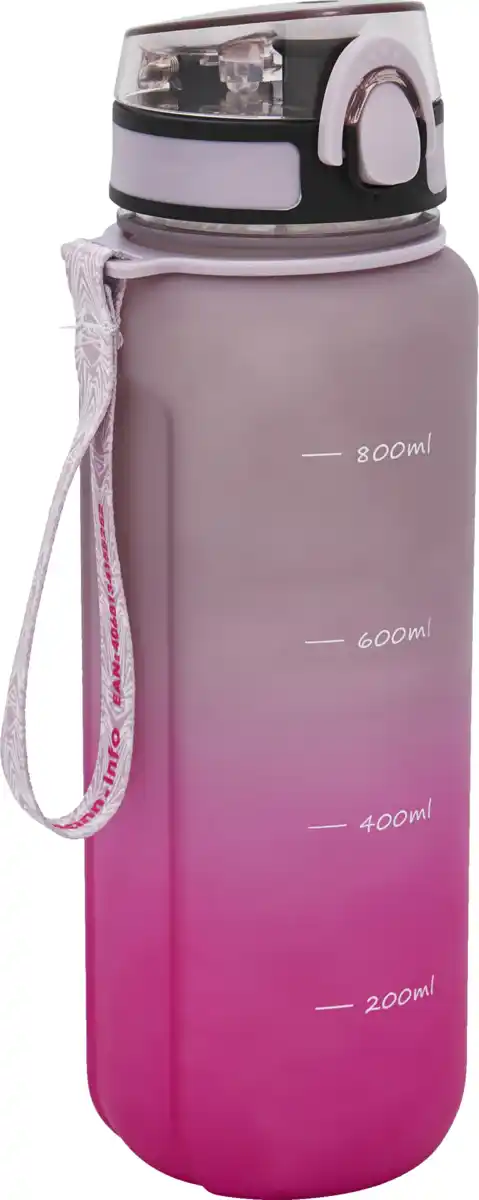Bild 2 von IDEENWELT Sporttrinkflasche 1 L mauve pink