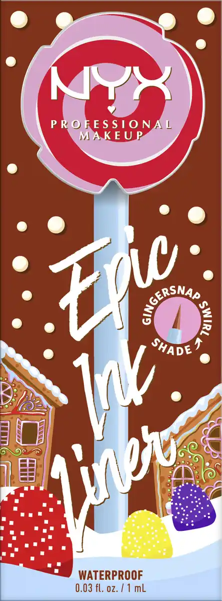 Bild 1 von NYX Professional MakeUp Holiday 2025 Epic Ink Lollipop Liner - Gingersnap Swirl, 1 ml