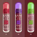 Bild 3 von NYX Professional MakeUp Holiday 2025 Gumdrop Lip I.V. Gloss Stain Lipgloss - Cranberry Splash, 5 ml