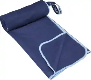 IDEENWELT Sporthandtuch 80x130 cm dunkelblau