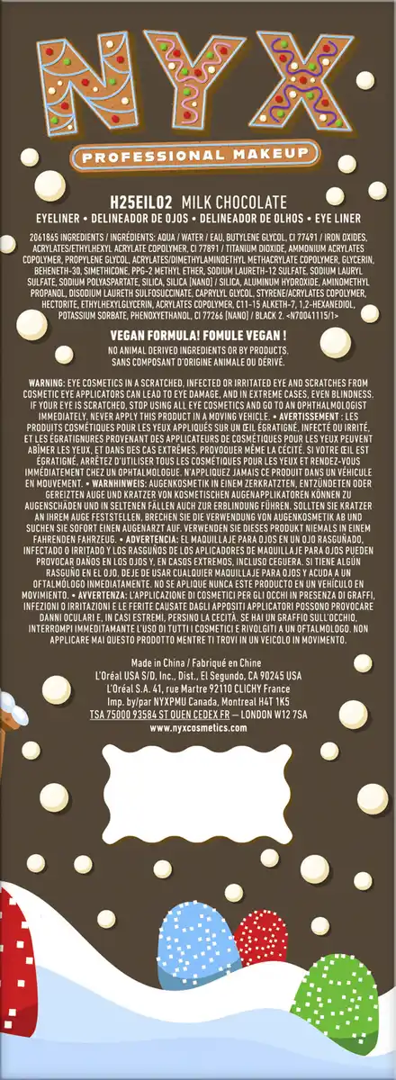 Bild 2 von NYX Professional MakeUp Holiday 2025 Epic Ink Lollipop Liner - Milk Chocolate, 1 ml