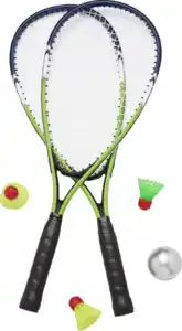 IDEENWELT Turbo Badminton Set