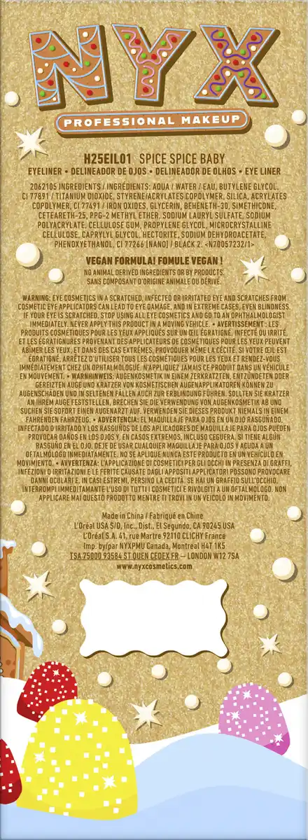 Bild 2 von NYX Professional MakeUp Holiday 2025 Epic Ink Lollipop Liner - Spice Spice Baby, 1 ml