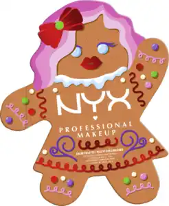 NYX Professional MakeUp Holiday 2025 Gingerbraddie Color Palette, 8 g