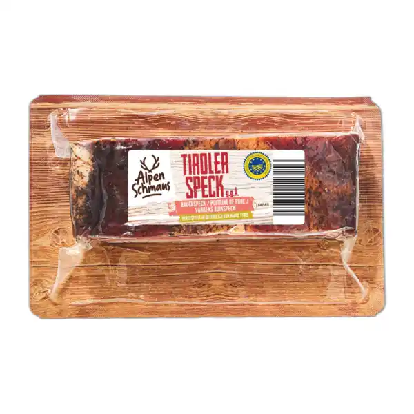 Bild 2 von ALPENSCHMAUS Tiroler Speck g. g. A.