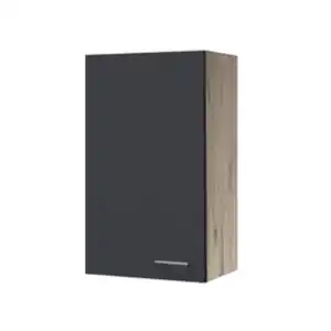 Flex-Well Hängeschrank »Morena«, Basaltgrau/San Remo Eiche, grau, melaminbeschichtete Spanplatte