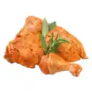 Bild 1 von Frische Hähnchenschenkel mit Rücken gewürzt