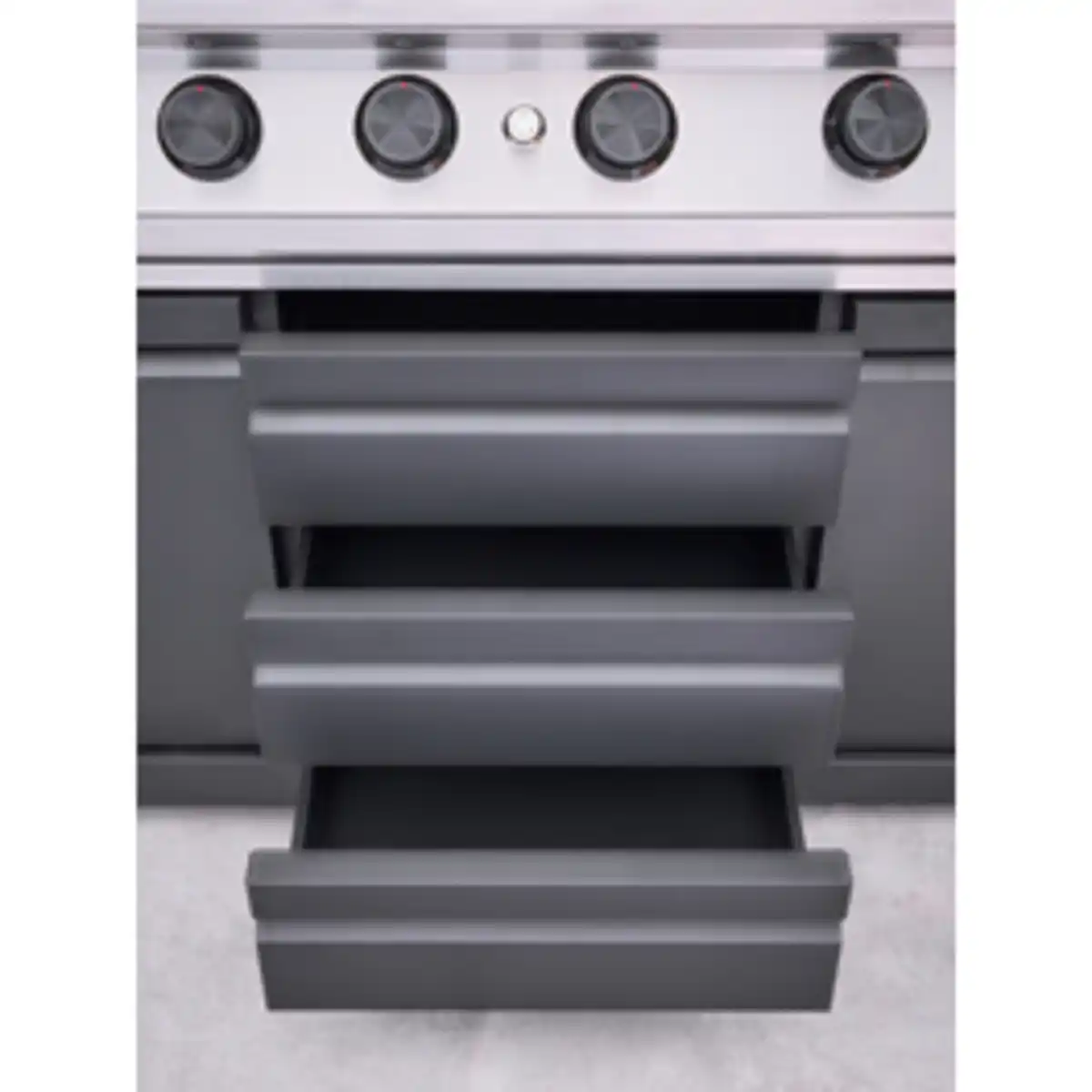 Bild 2 von THOR Gasgrill »Giant«, Outdoorküche, 3 Haupt-, 2 Seiten-, 1 Heck-, 1 Sear-Brenner, Edelstahl Plancha