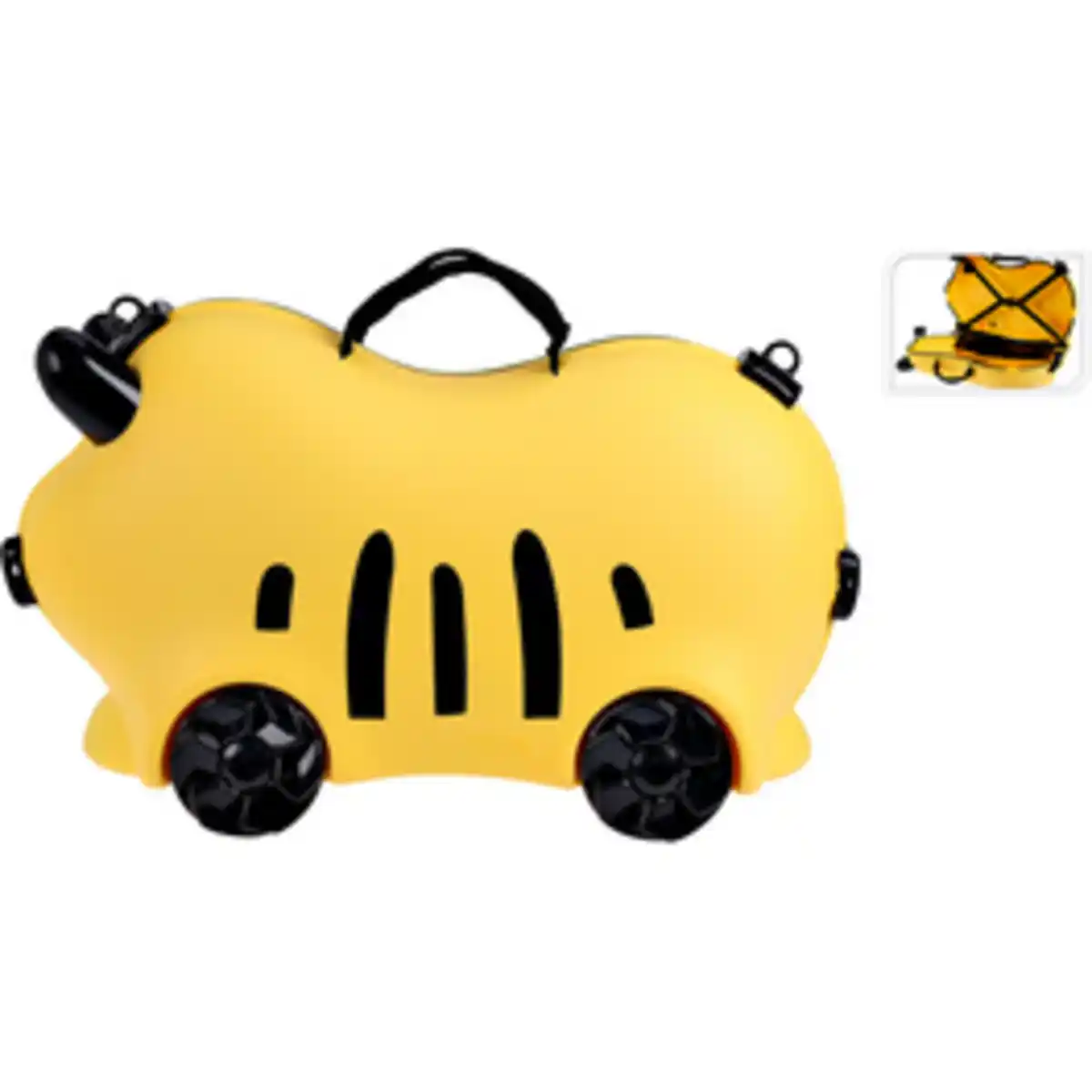 Bild 1 von Trolley, LxHxT: 52 x 32 x 21 cm, mit Sitzfunktion, gelb