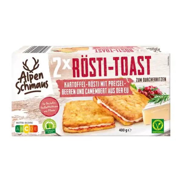 Bild 2 von ALPENSCHMAUS Rösti-Toast