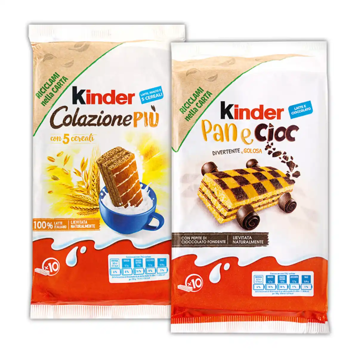 Bild 1 von Kinder Kornetti / Pan e Cioc oder Colazione Piu