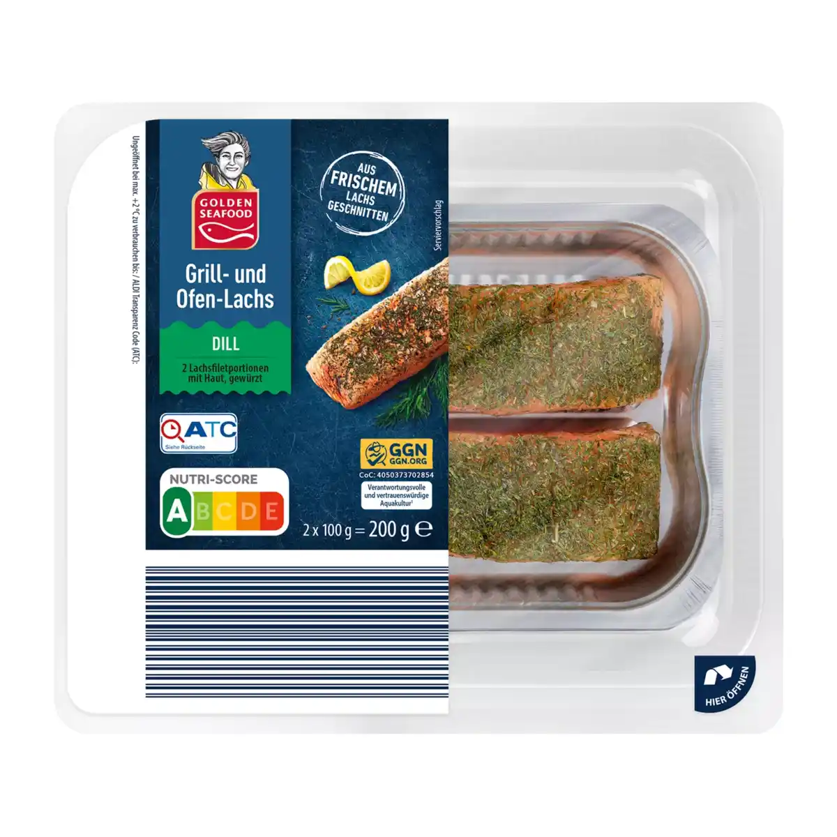 Bild 3 von GOLDEN SEAFOOD Grill- und Ofenlachs