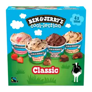 BEN & JERRY’S Cool-lection Eis