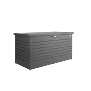 Biohort Gartenbox 'FreizeitBox 160' Stahl dunkelgrau 160 x 83 x 79 cm