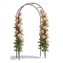 Bild 1 von Rosenbogen 'York' 140 x 38 x 240 cm schwarz