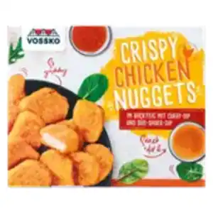 Vossko Crispy Chicken Nuggets im Backteig mit Dip