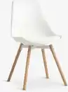 Bild 1 von Esszimmerstuhl KASTRUP weiß/Eiche natur