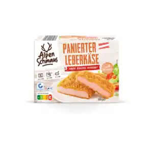 ALPENSCHMAUS Panierter Leberkäse