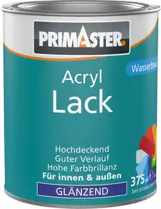 Primaster Acryl Lack goldgelb glänzend 375 ml