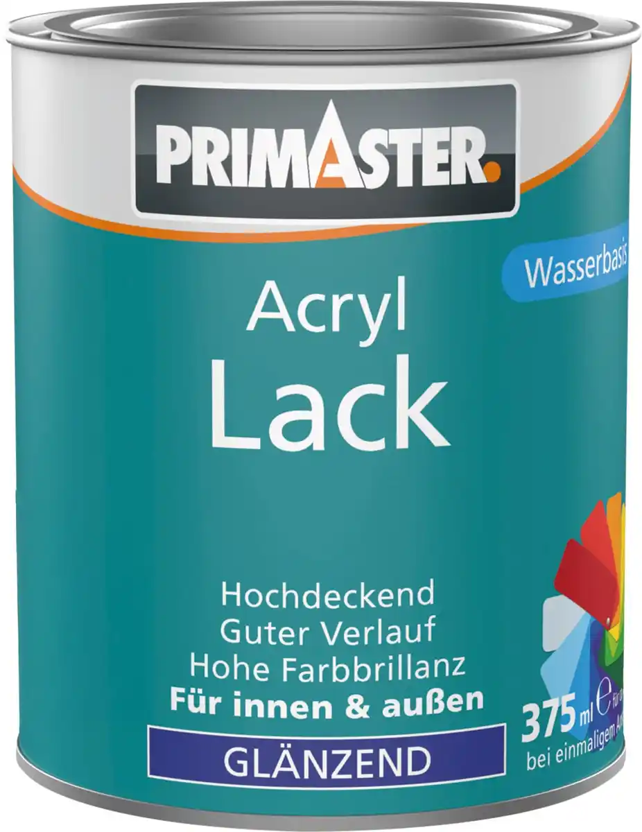 Bild 1 von Primaster Acryl Lack goldgelb glänzend 375 ml
