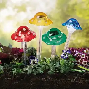 I-Glow LED-Solar-Gartenleuchte "Pilz"