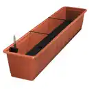 Bild 1 von Geli Bewässerungsblumenkasten »Aqua Green«, BxHxL: 21 x 17,5 x 100 cm, 19 Liter, terracotta