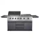 Bild 1 von THOR Gasgrill »Giant«, Outdoorküche, 3 Haupt-, 2 Seiten-, 1 Heck-, 1 Sear-Brenner, Edelstahl Plancha